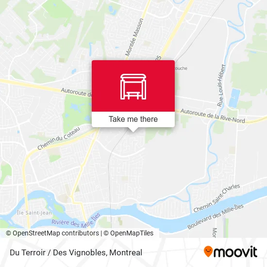 Du Terroir / Des Vignobles map