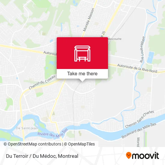 Du Terroir / Du Médoc map