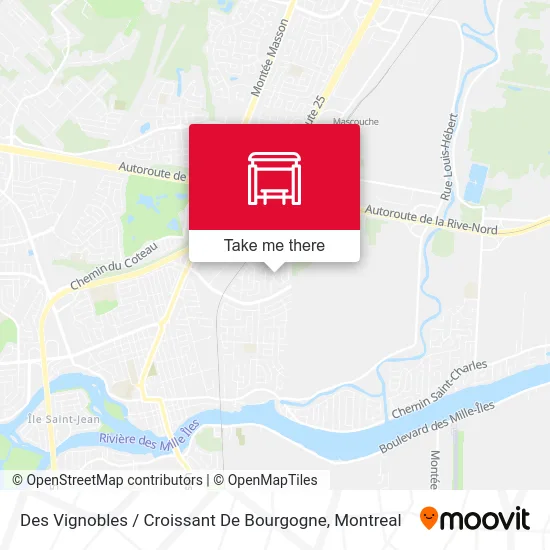 Des Vignobles / Croissant De Bourgogne map