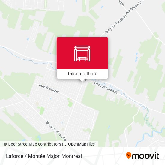 Laforce / Montée Major map