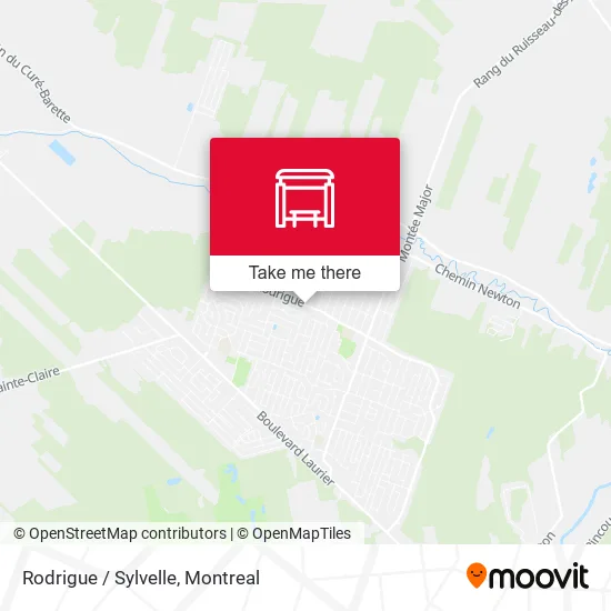 Rodrigue / Sylvelle map