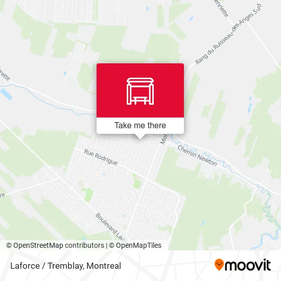 Laforce / Tremblay map