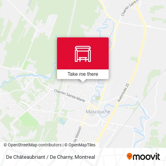 De Châteaubriant / De Charny map