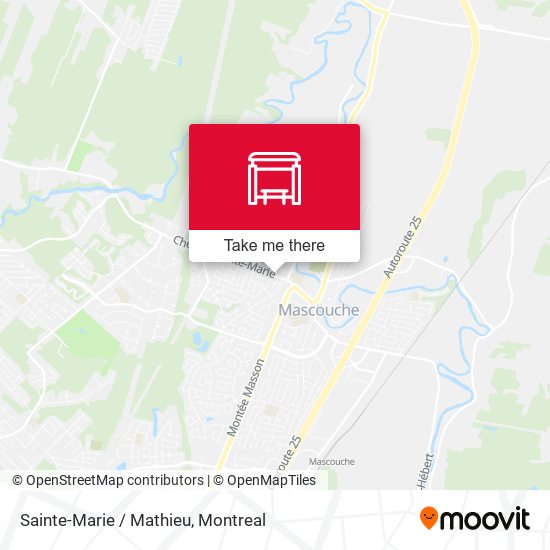 Sainte-Marie / Mathieu map