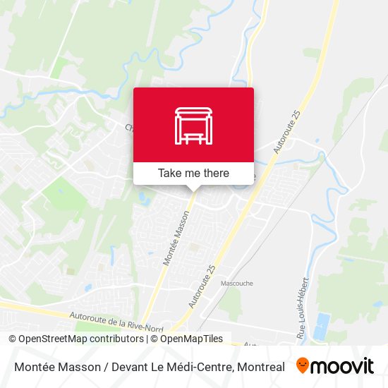 Montée Masson / Devant Le Médi-Centre map
