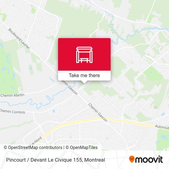 Pincourt / Devant Le Civique 155 map