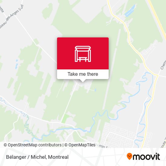 Bélanger / Michel map