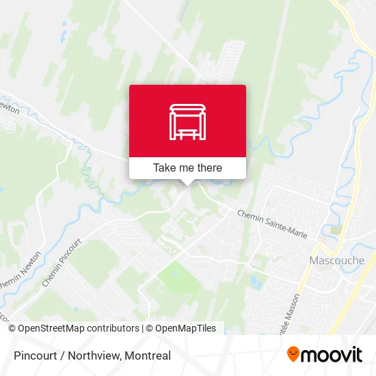 Pincourt / Northview map