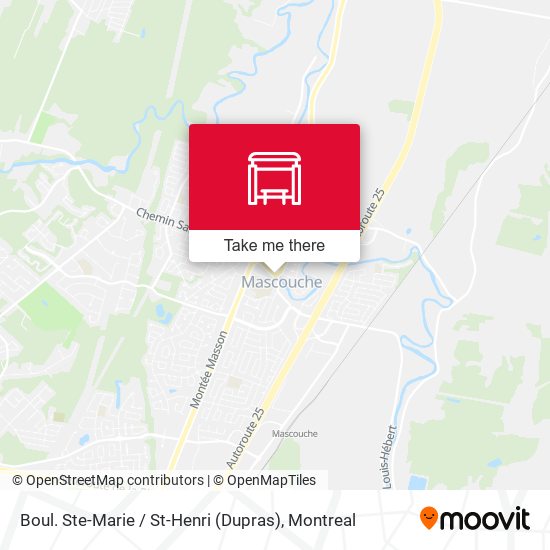Boul. Ste-Marie / St-Henri (Dupras) map