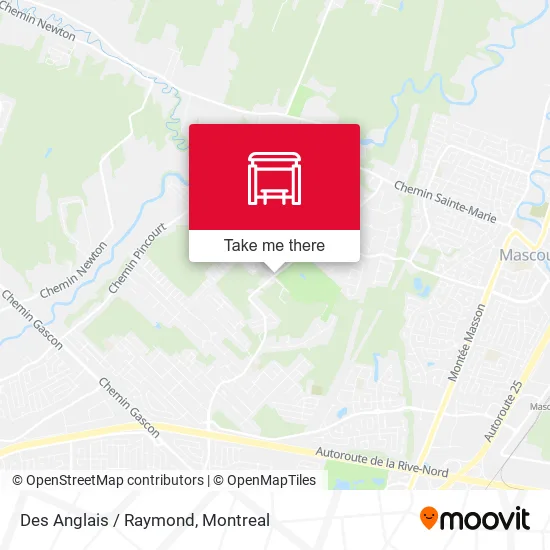 Des Anglais / Raymond map