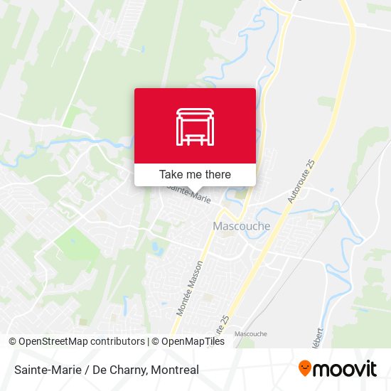 Sainte-Marie / De Charny map