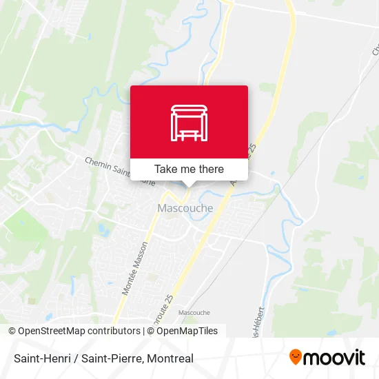 Saint-Henri / Saint-Pierre map