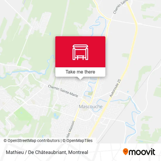Mathieu / De Châteaubriant map