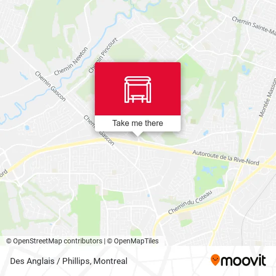 Des Anglais / Phillips map