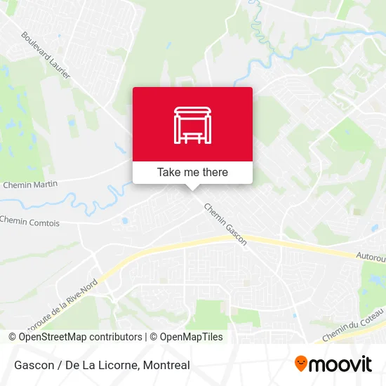 Gascon / De La Licorne map