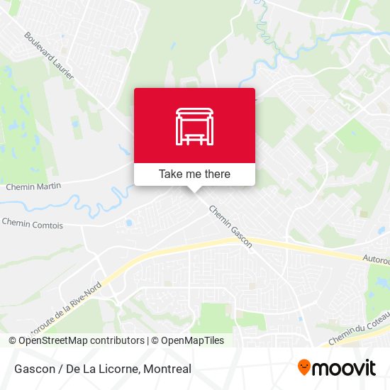 Gascon / De La Licorne map