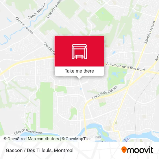 Gascon / Des Tilleuls map