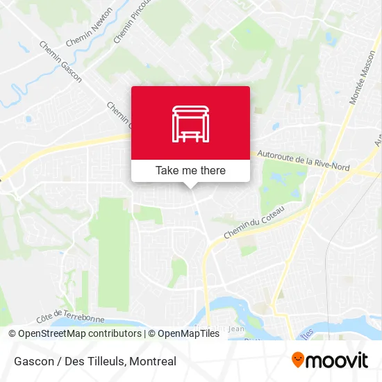 Gascon / Des Tilleuls map