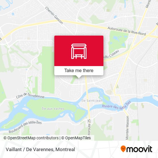 Vaillant / De Varennes map
