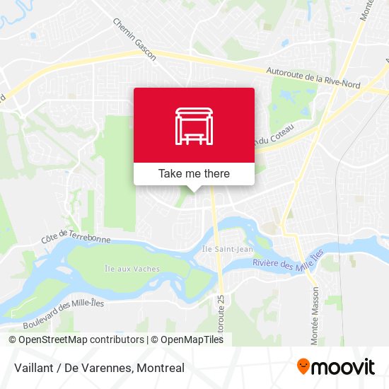 Vaillant / De Varennes map