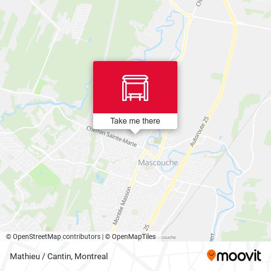 Mathieu / Cantin map