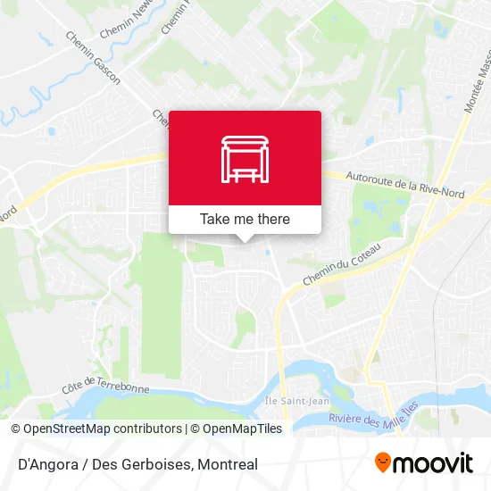 D'Angora / Des Gerboises map
