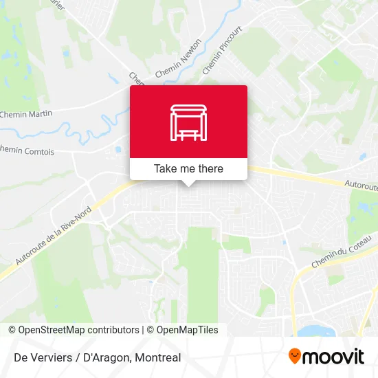 De Verviers / D'Aragon map