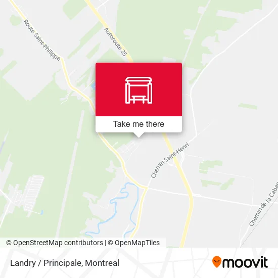 Landry / Principale map