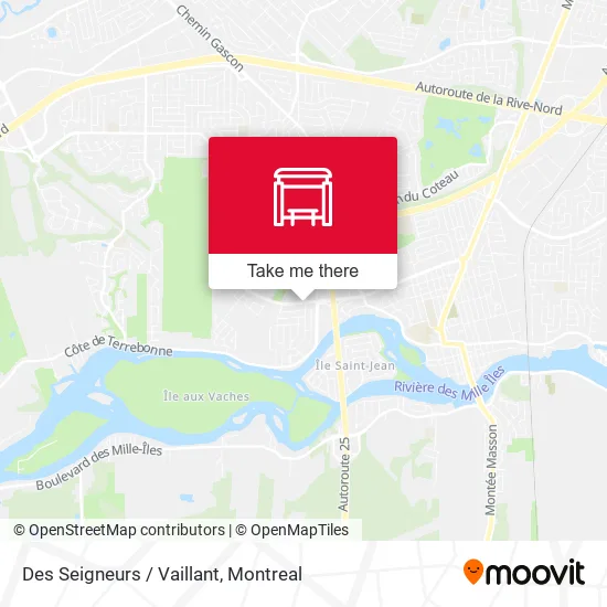 Des Seigneurs / Vaillant map