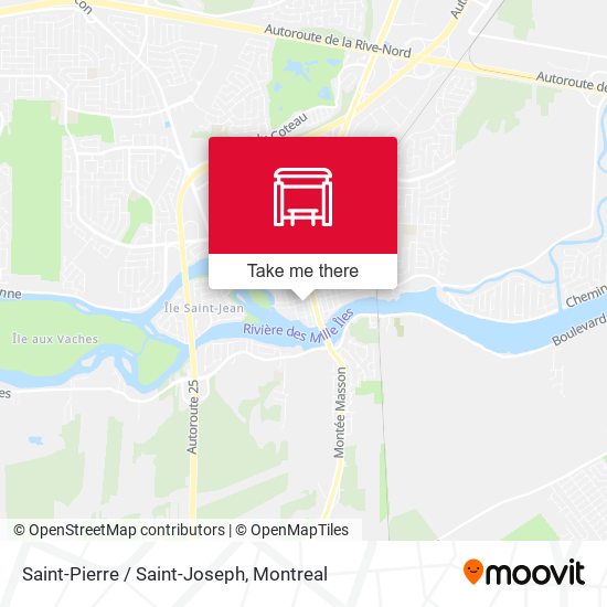Saint-Pierre / Saint-Joseph map
