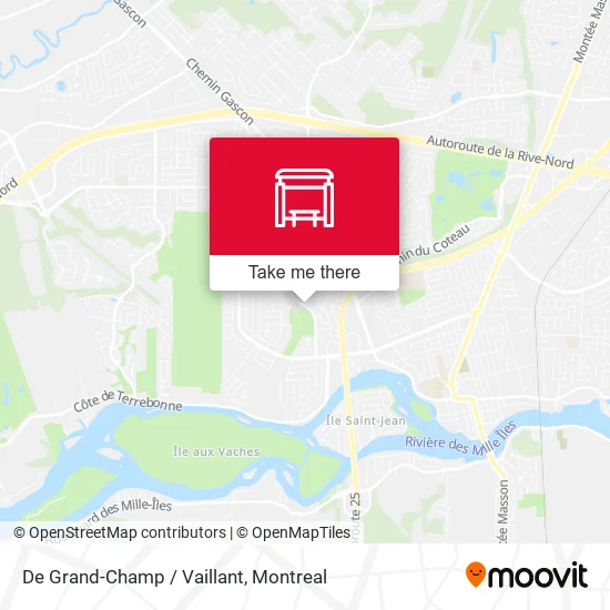 De Grand-Champ / Vaillant map