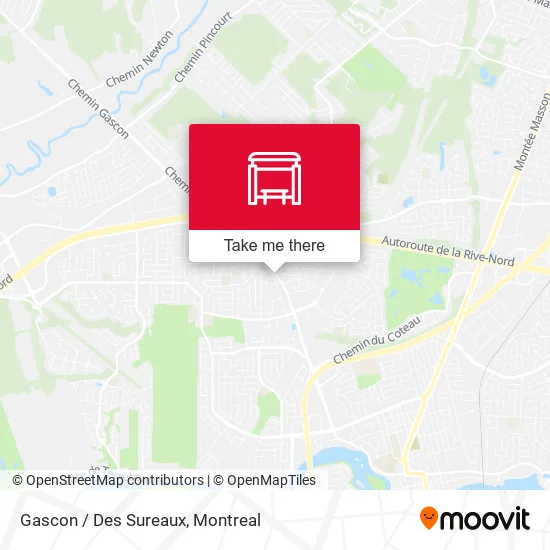 Gascon / Des Sureaux map