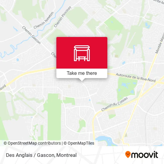 Des Anglais / Gascon map