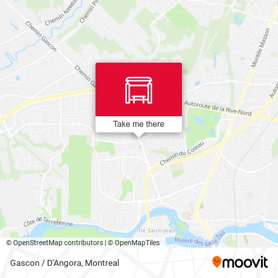 Gascon / D'Angora map