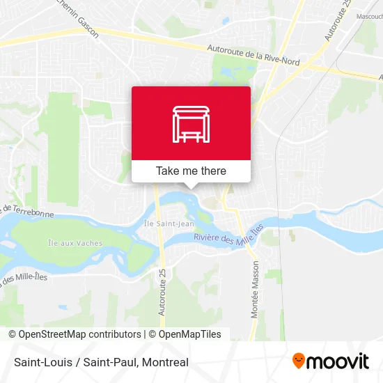 Saint-Louis / Saint-Paul map