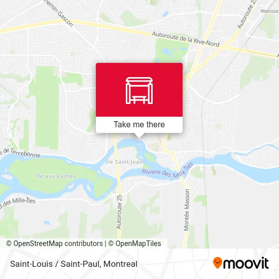 Saint-Louis / Saint-Paul map