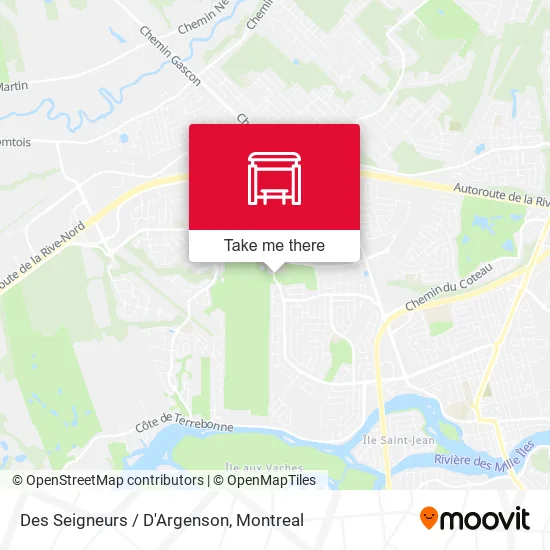 Des Seigneurs / D'Argenson map