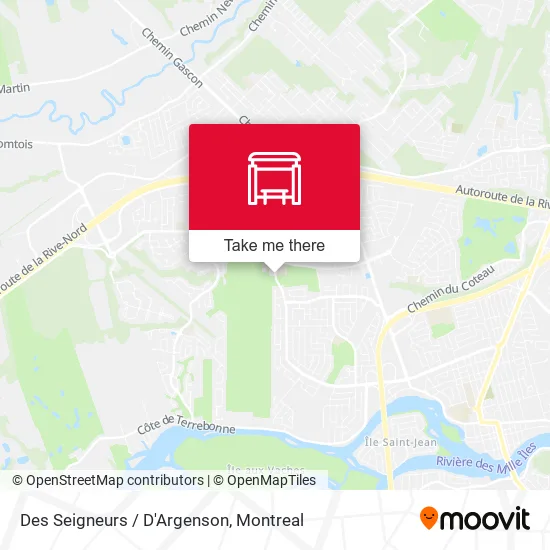 Des Seigneurs / D'Argenson map