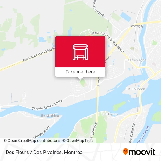 Des Fleurs / Des Pivoines map