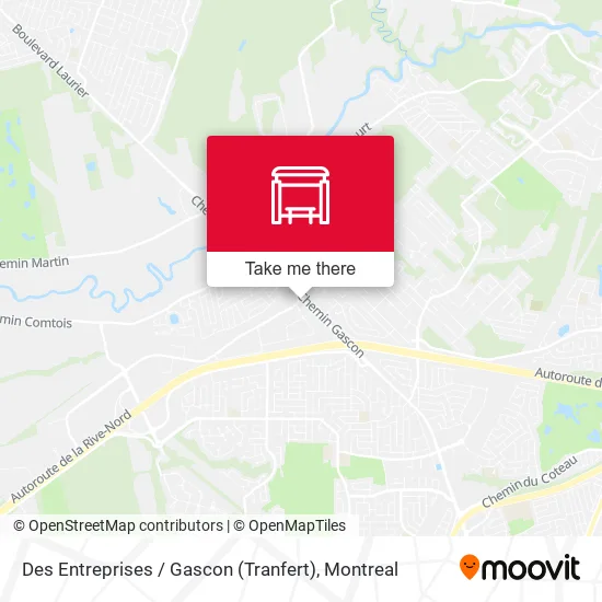 Des Entreprises / Gascon (Tranfert) map