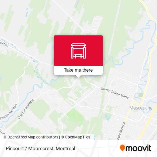 Pincourt / Moorecrest map