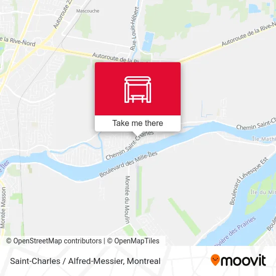 Saint-Charles / Alfred-Messier map