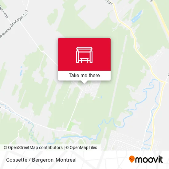 Cossette / Bergeron map