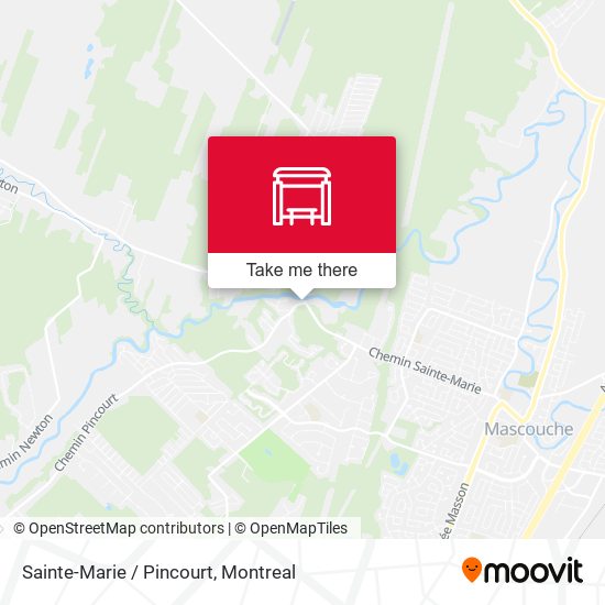 Sainte-Marie / Pincourt map