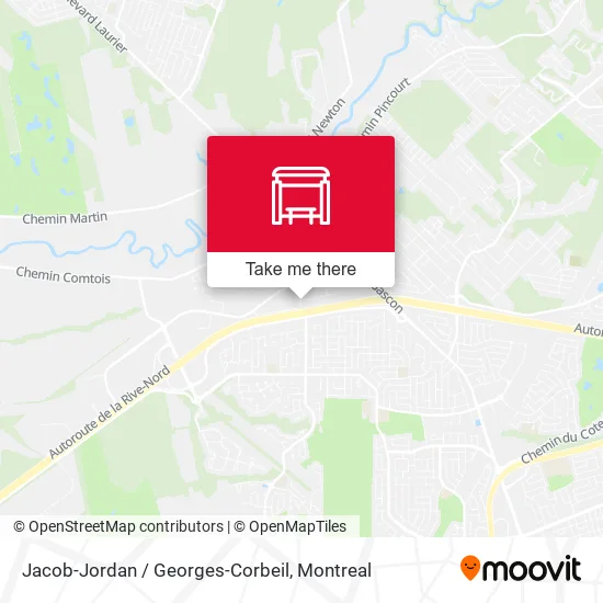 Jacob-Jordan / Georges-Corbeil map