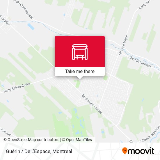 Guérin / De L'Espace map