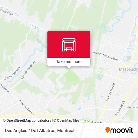 Des Anglais / De L'Albatros map