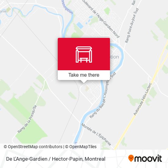 De L'Ange-Gardien / Hector-Papin map