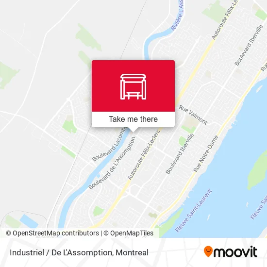 Industriel / De L'Assomption map