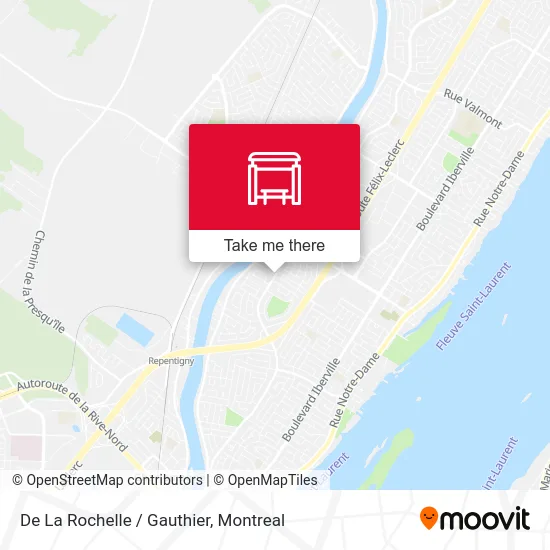 De La Rochelle / Gauthier map